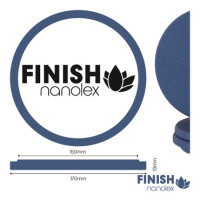 Nanolex - Polishing Pad 170x13x150, Hard, Grey x3 Soft