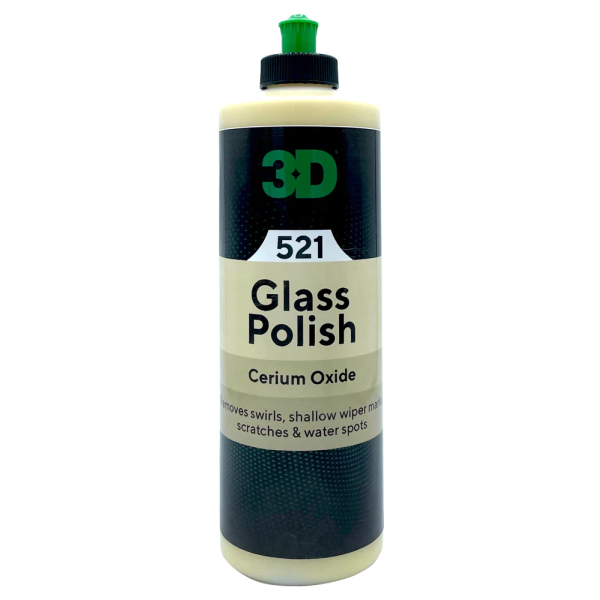 3D - Glass Polish 521 Ceroxid Glaspolitur 473ML