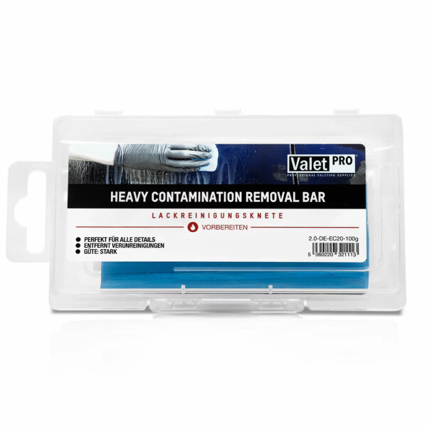 ValetPRO - Reinigungsknete Clay Bar Blue Contamination Removal 100g